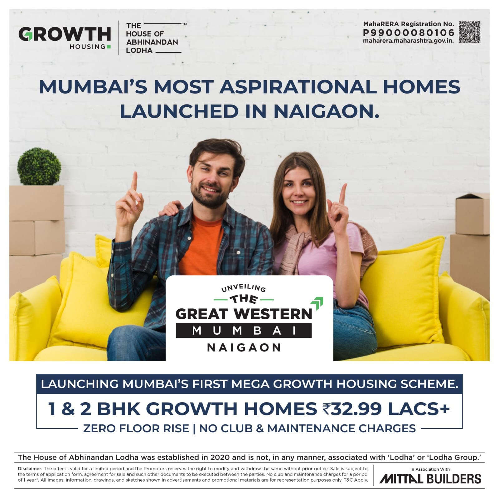 The House of Abhinandan Lodha Naigaon project